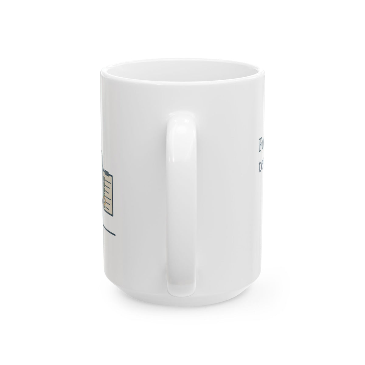 Large 15oz School Testing Coordinator Mug - One Missing Test Booklet Gift