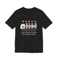 Life Skills Teacher T-Shirt - Laundry Lesson, One Red Sock, a Whole Class of Pink Shirts