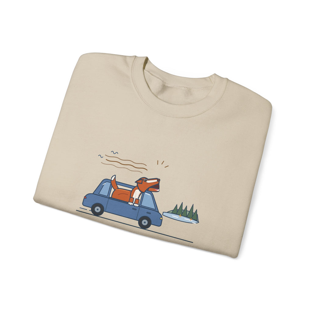 Nova Scotia Duck Tolling Retriever Crewneck Sweatshirt - Screamed the Whole Drive
