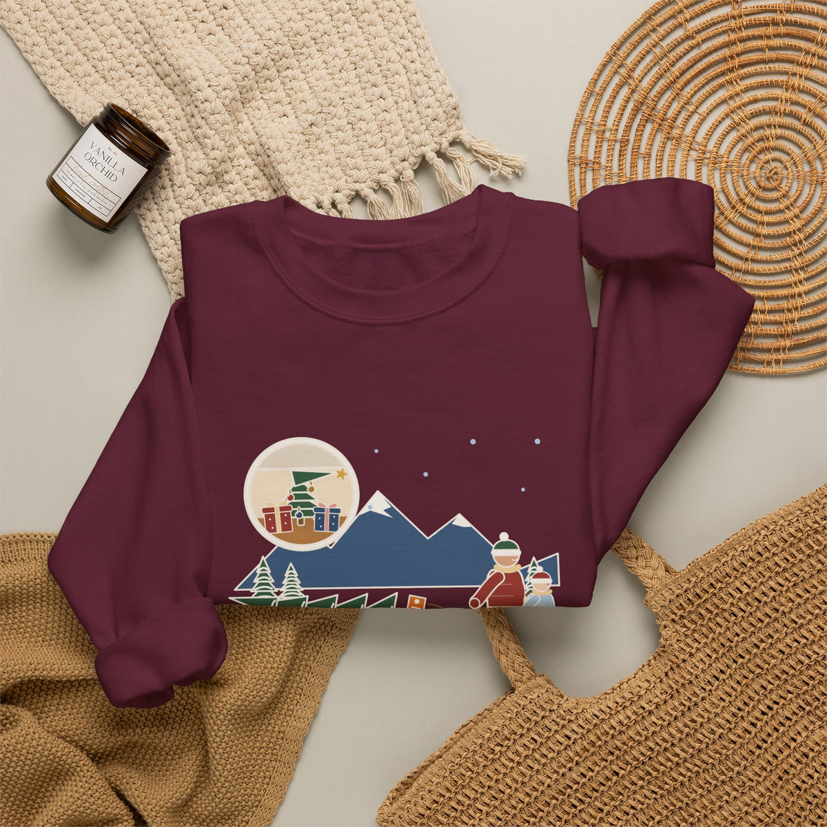 Colorado Christmas Tree Crewneck Sweatshirt - Eleven-Foot Permit Tree, Nine-Foot Ceiling