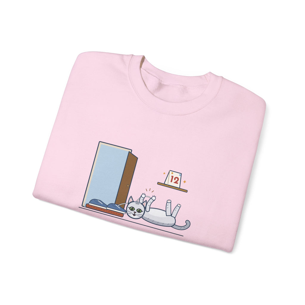 Burmilla Crewneck Sweatshirt - Twelve and Still Pouncing on Shoelaces Cat Owner Gift