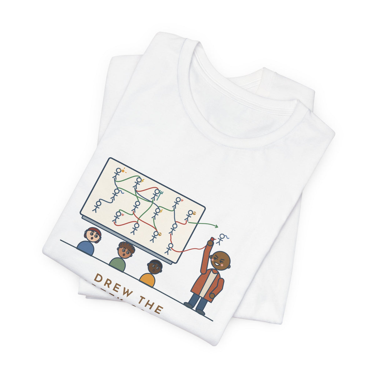 Mythology Teacher T-Shirt - Drew the Greek Gods' Family Tree, Ran Out of Whiteboard Funny Tee