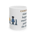 Chiropractor Mug, Asked What Happened, I Sneezed While Picking Up the Dog Food, Funny Coffee Mug 11oz