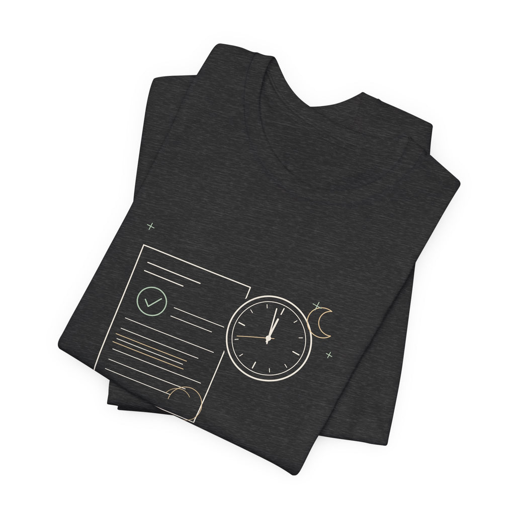 Paralegal T-Shirt - Filed at 11:58 p.m. Funny Deadline Legal Assistant Tee