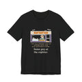 Funny Halloween T-Shirt - The Halloween Pop-Up Moved Into the Old Mattress Store, Same Guy at the Register