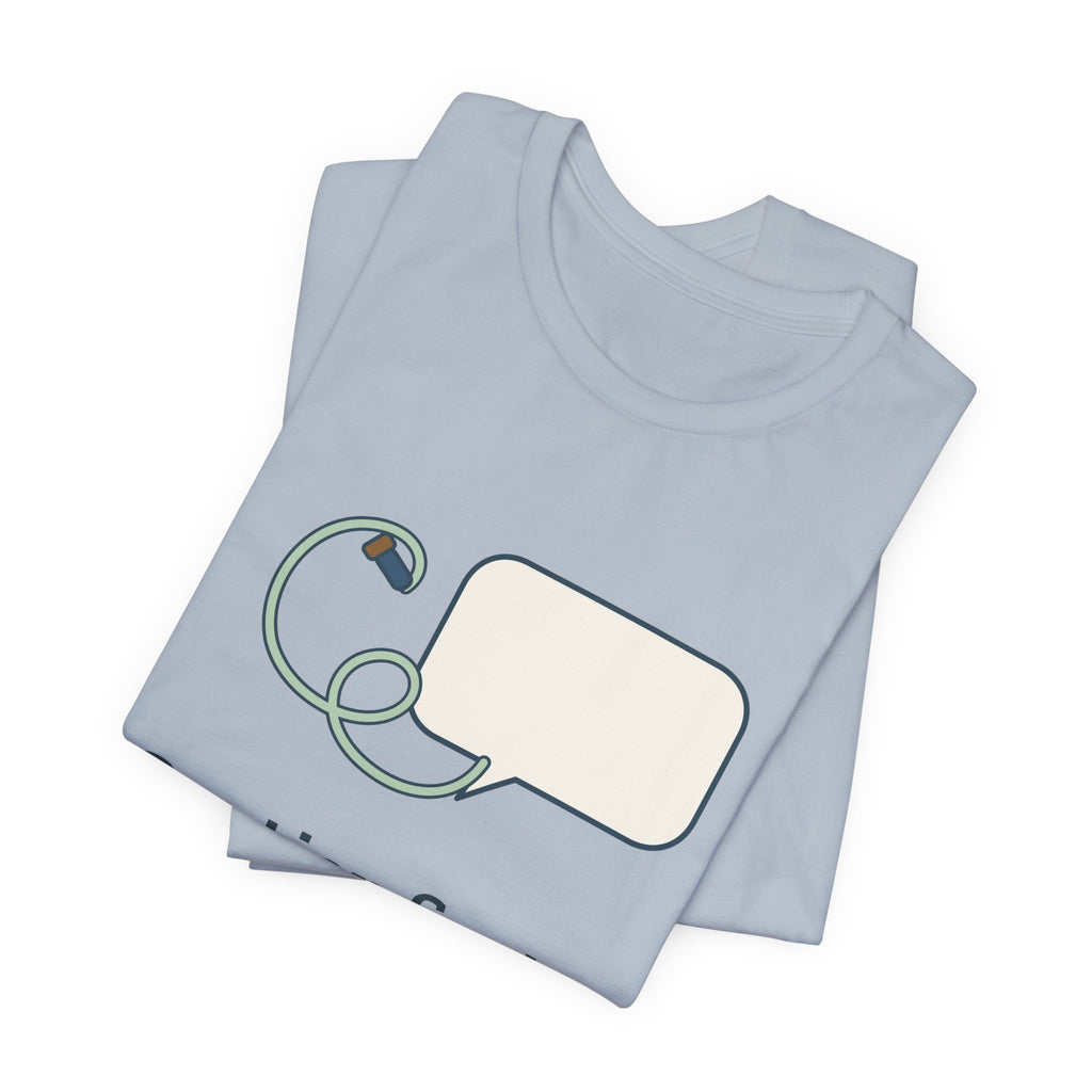 Respiratory Therapist T-Shirt - Suction First, Small Talk Later RT Gift Tee
