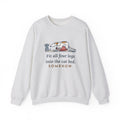 Borzoi Crewneck Sweatshirt - All Four Legs in the Cat Bed Sighthound Owner Gift
