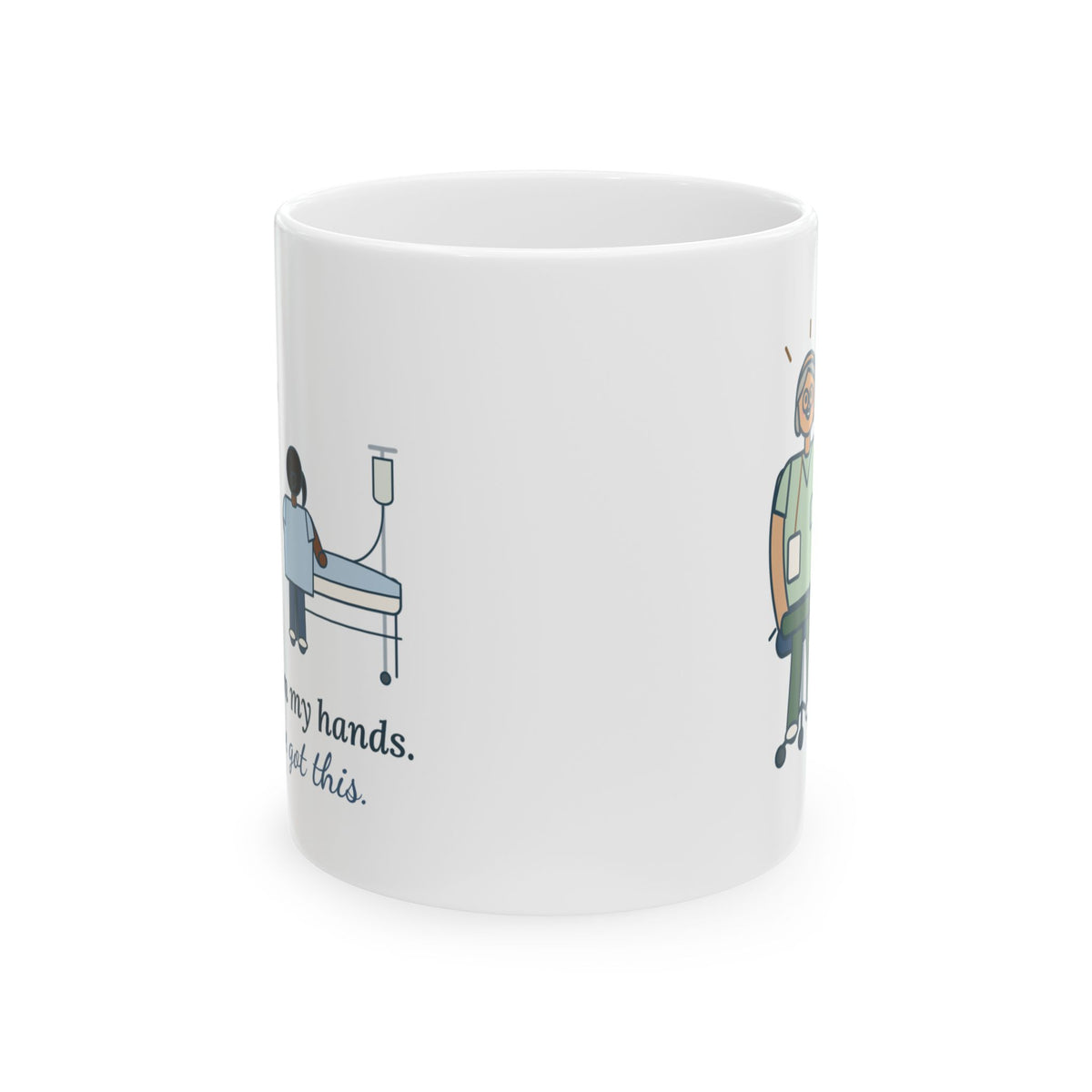Nurse Preceptor Coffee Mug - Sitting on My Hands. You've Got This.
