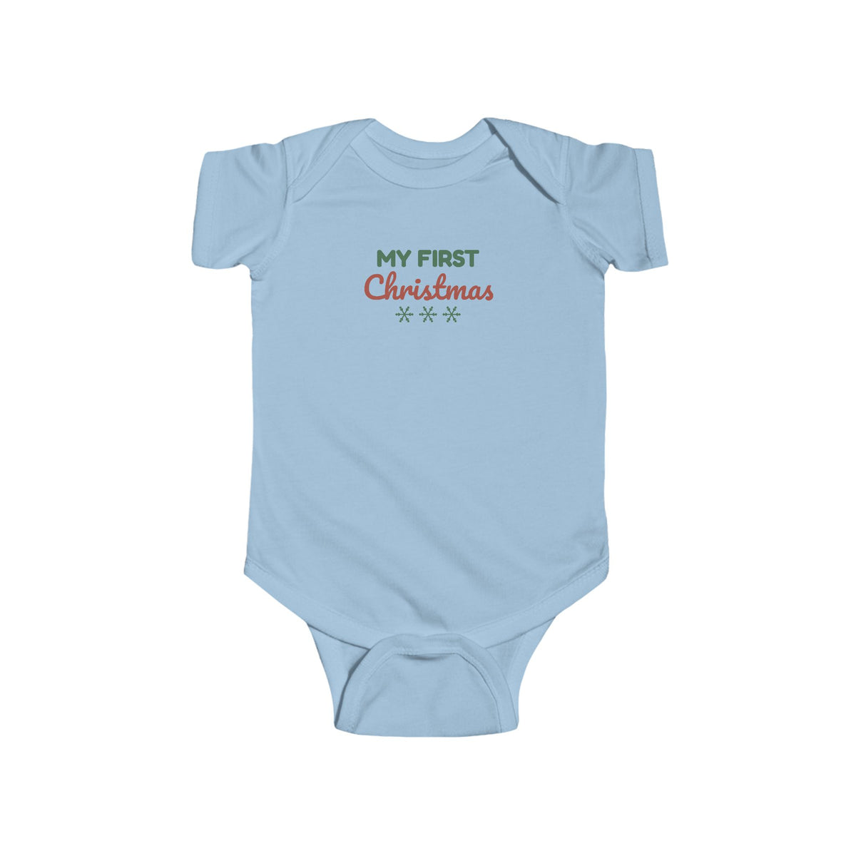 My First Christmas Baby Bodysuit, Holiday Newborn Outfit