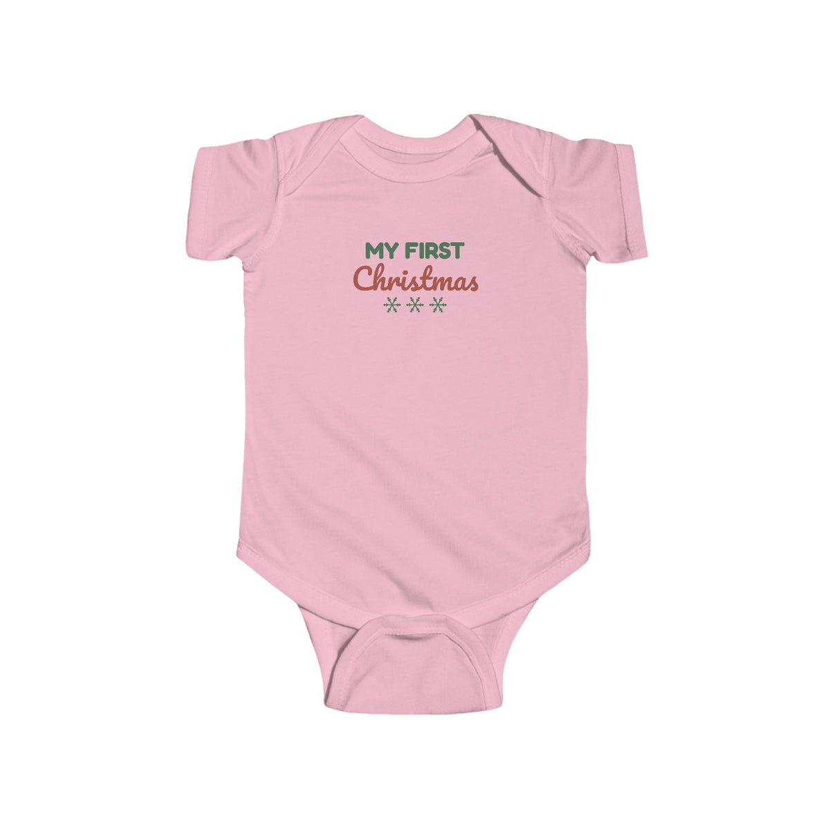 My First Christmas Baby Bodysuit, Holiday Newborn Outfit