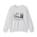 Antepartum Nurse Sweatshirt, Week Five of Bed Rest, She Knitted a Hat for Every Nurse on Day Shift, Funny Knitted Hats Crewneck