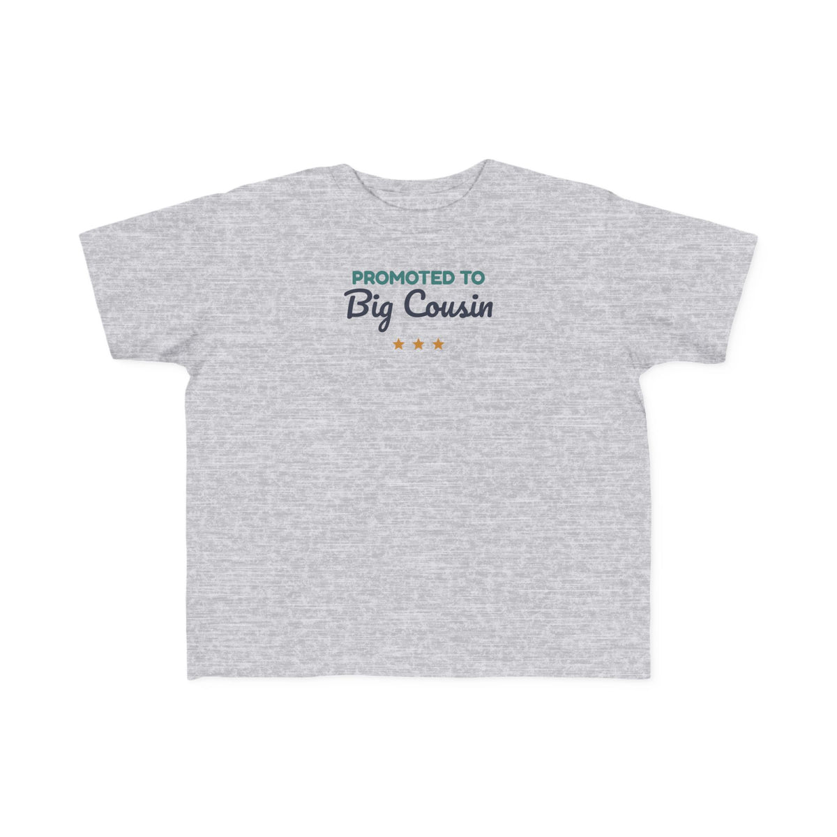 Promoted to Big Cousin Toddler T-Shirt, Cousin Announcement Tee
