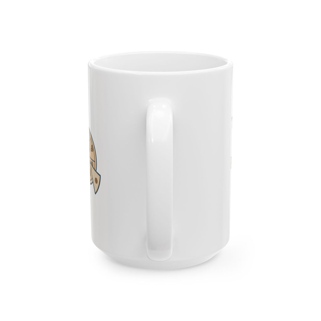 Large 15oz Arborist Mug - Trees Get Pruned. Pizzas Get Topped. Tree Climber Coffee Mug