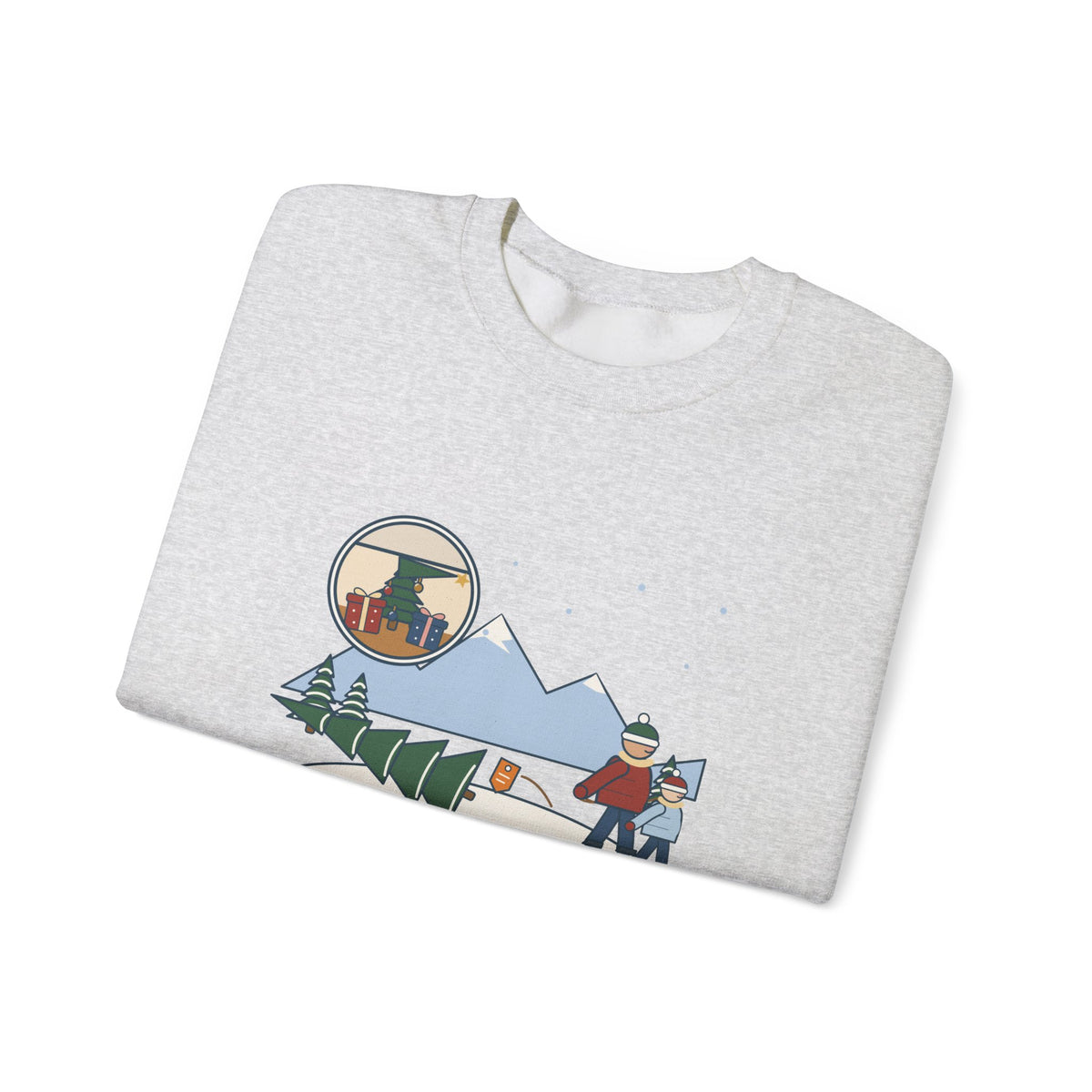 Colorado Christmas Tree Crewneck Sweatshirt - Eleven-Foot Permit Tree, Nine-Foot Ceiling