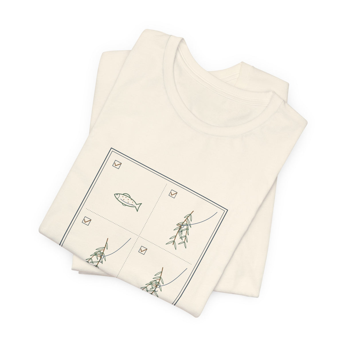 Fly Fishing T-Shirt - Caught: One Trout, Three Willows Funny Angler Tee