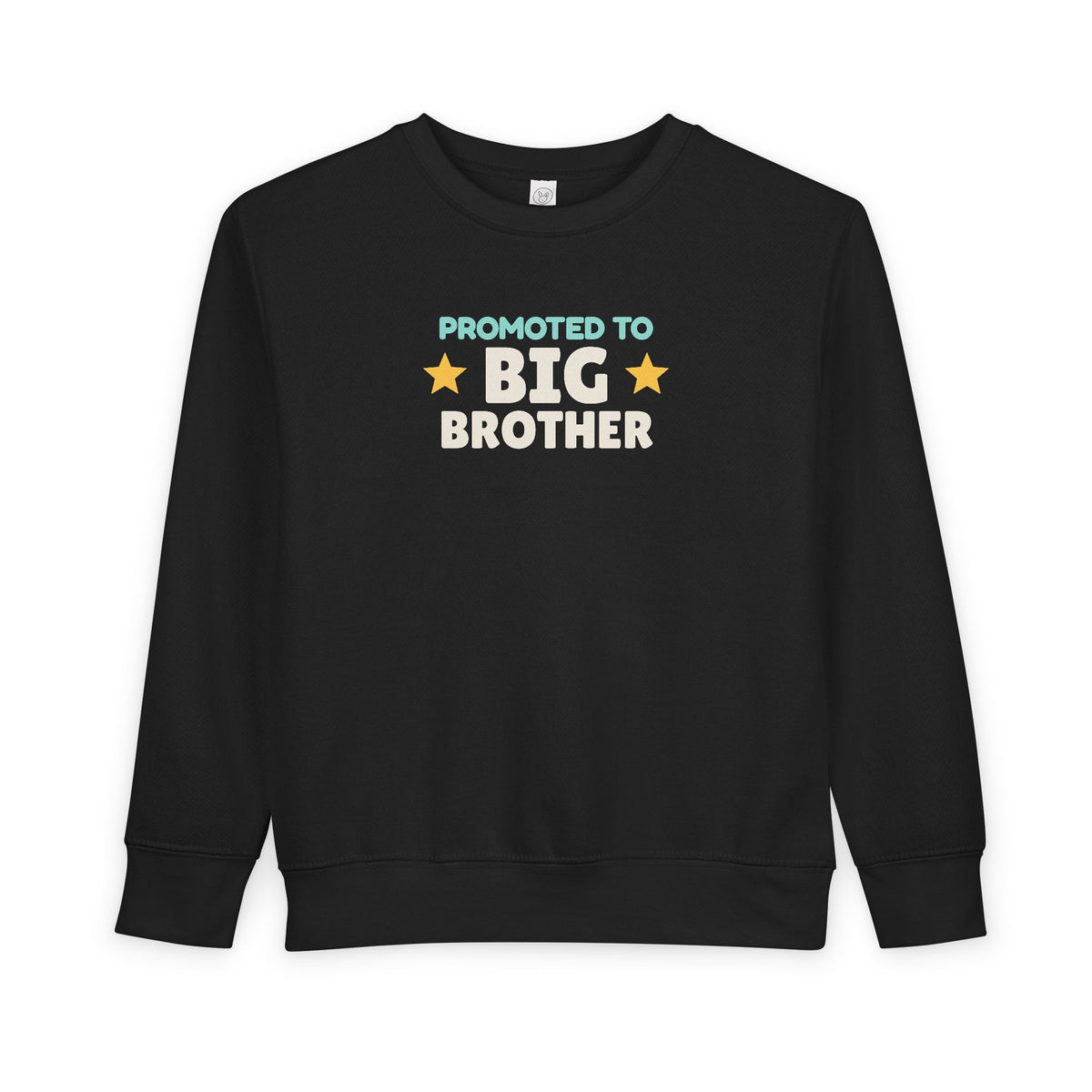 Promoted to Big Brother Toddler Sweatshirt, Sibling Reveal Crewneck