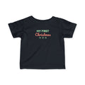 My First Christmas Baby T-Shirt, Holiday Infant Tee