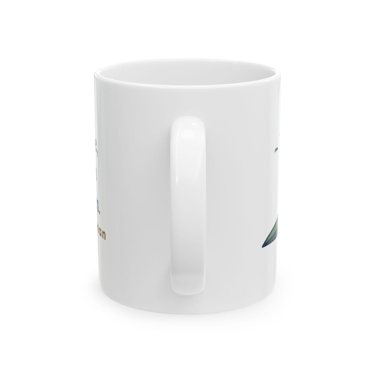 Walt Whitman Quote Mug, I Am Large, I Contain Multitudes, Literary Starry Figure Coffee Mug 11oz
