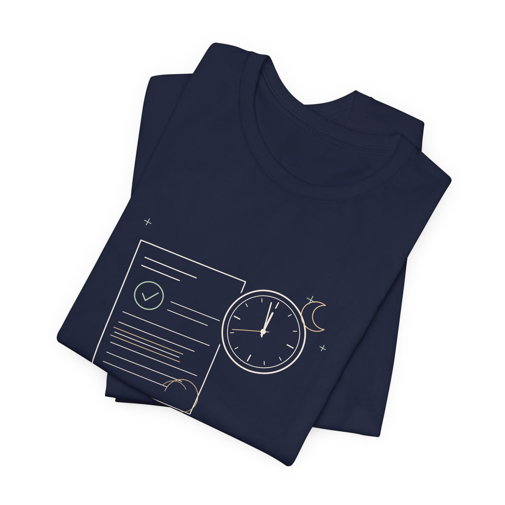 Paralegal T-Shirt - Filed at 11:58 p.m. Funny Deadline Legal Assistant Tee