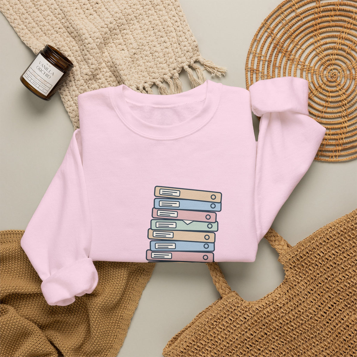 NICU Nurse Sweatshirt - Smallest Patients. Longest Charts. Funny Neonatal Nurse Crewneck Gift