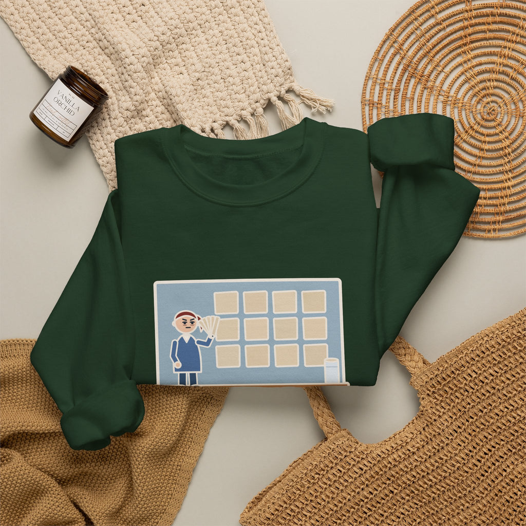 Paint Color Sweatshirt, Spent an Hour Picking One, All Twelve Samples Were Beige, Funny Sample Wall Crewneck