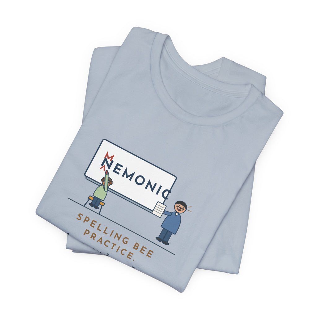 Spelling Bee Coach T-Shirt - A Second Grader Corrected My Spelling of Mnemonic