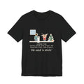 Funny Christmas Wish T-Shirt, Asked the Four-Year-Old What He Wanted, He Said a Stick, Living Room Wish Tee