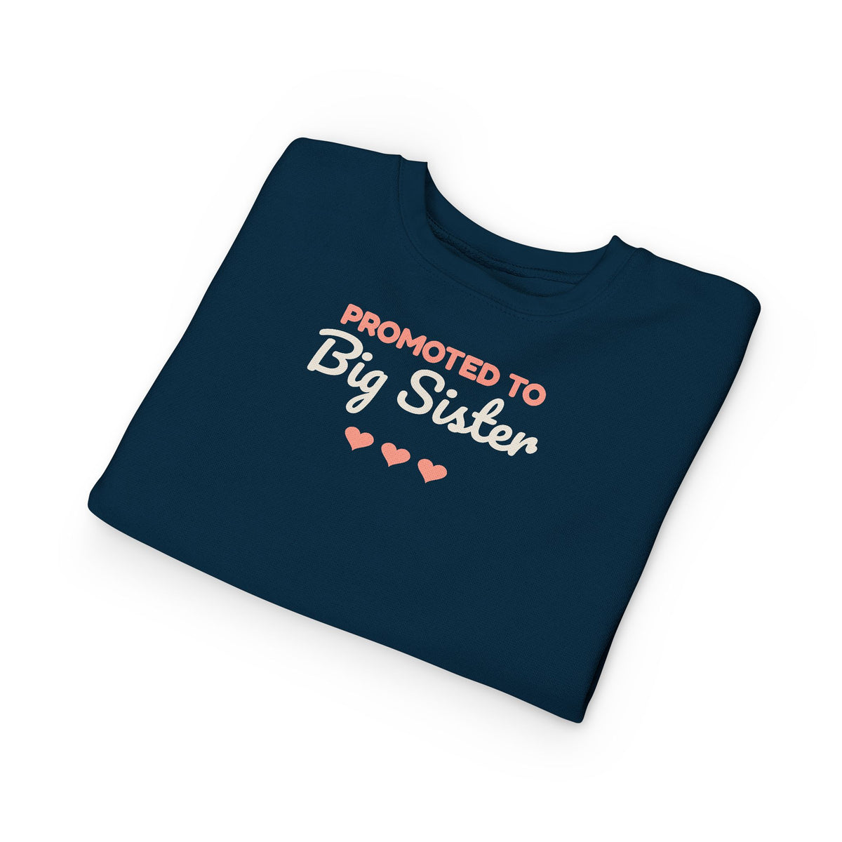 Promoted to Big Sister Toddler Sweatshirt, Pregnancy Announcement Crewneck