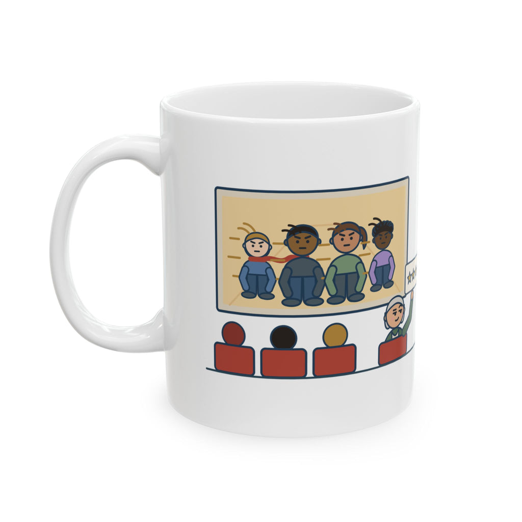 Film Studies Teacher Mug - Film Class. Every Group Project Has a Slow-Motion Walk. 11oz Mug