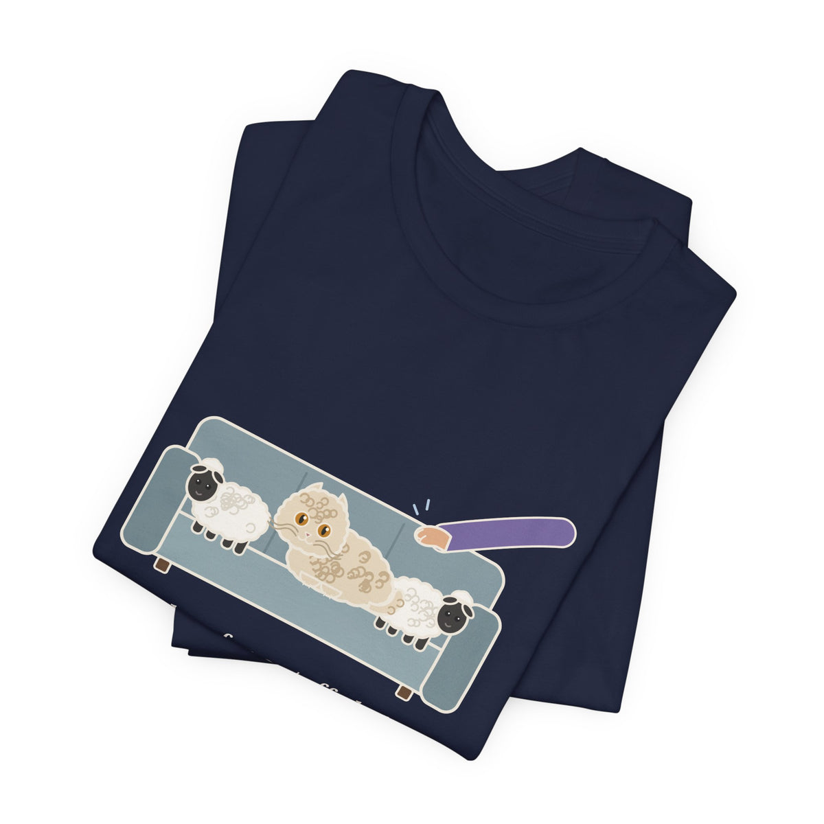 Selkirk Rex Cat T-Shirt - Mistaken for a Stuffed Sheep Twice This Week