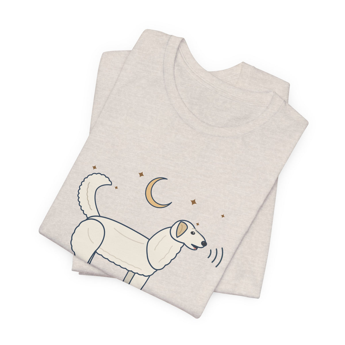 Great Pyrenees T-Shirt - On Patrol Since Sundown Pyr Owner Tee