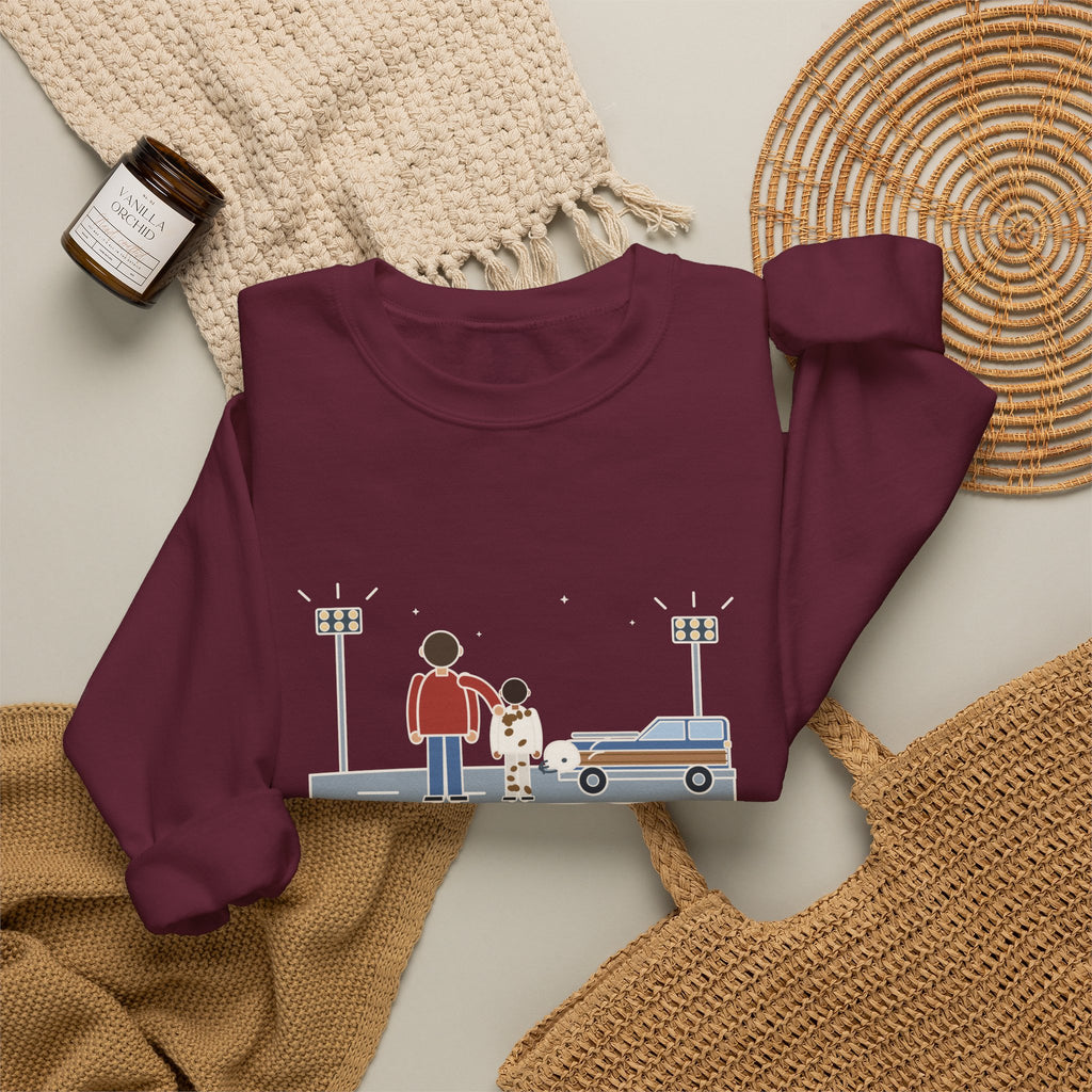 Win or Lose, We Ride Home Together Sweatshirt, Football Quote Crewneck, Friday Night Ride Home