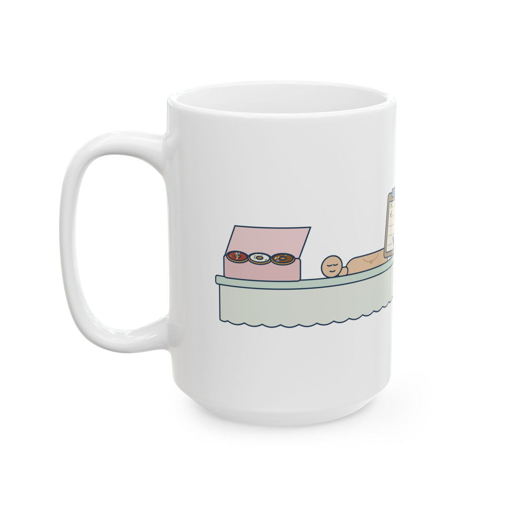 Large 15oz Nurse Educator Mug - I Brought Snacks. You Still Have to Sign the Competency.