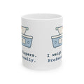 NICU Nurse Coffee Mug - I Weigh Diapers. Professionally. Funny Neonatal Nurse Gift