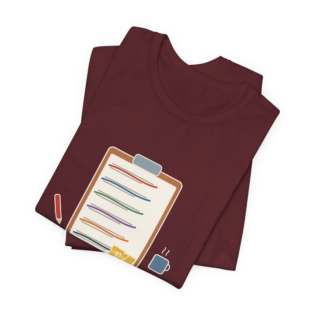Case Manager Nurse T-Shirt - Discharge Plan, Version Seven, Case Management Nursing Tee