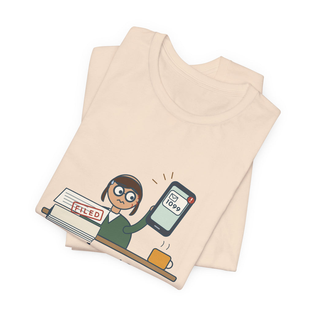Tax Preparer T-Shirt - Another 1099? After I Filed? Funny Accountant Tee