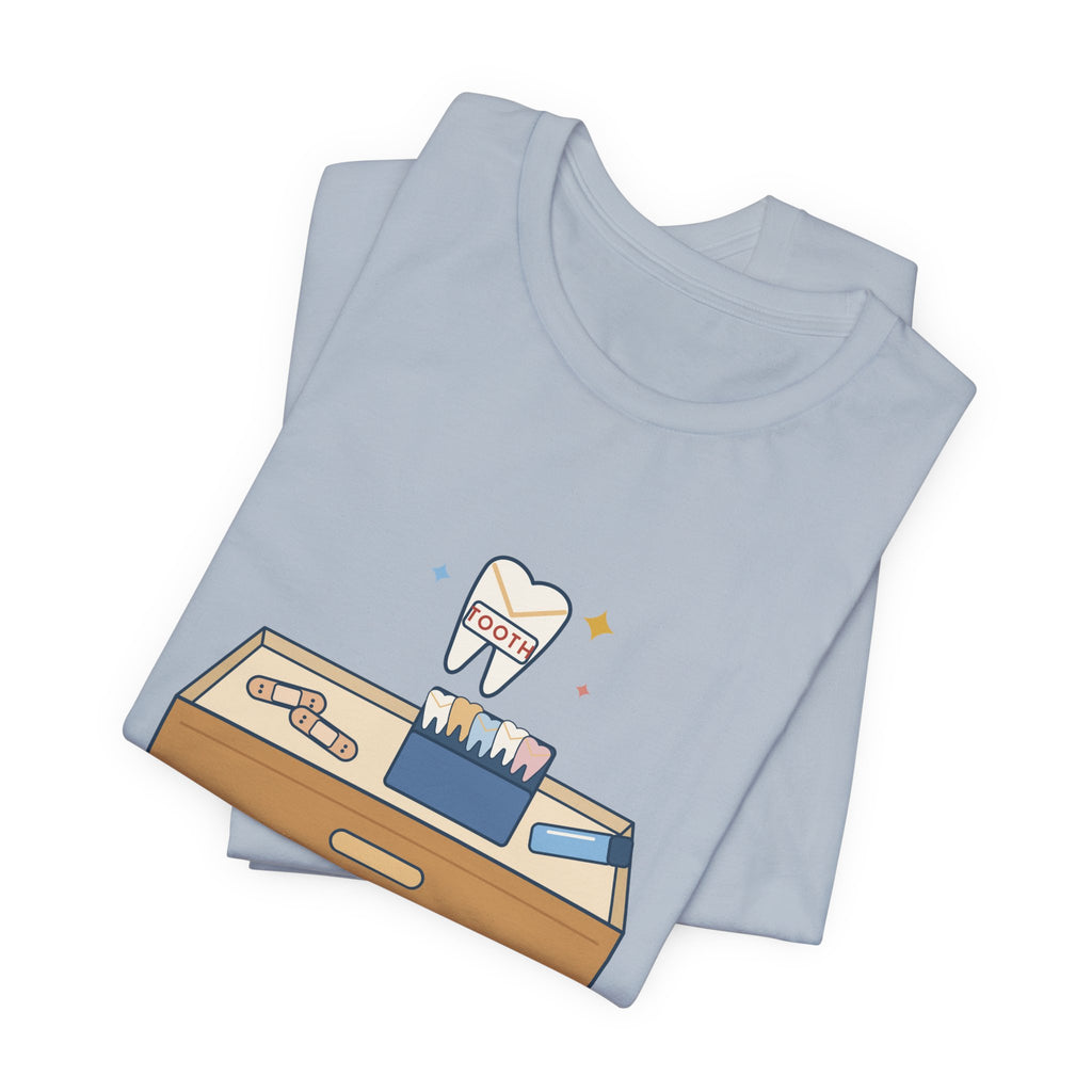 1st Grade Teacher T-Shirt - Tooth Fell Out? I Have an Envelope for That. Primary Teacher Tee
