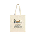 Dog Boots Tote Bag, Bought the Dog Winter Boots, He Walked Like a Cartoon Spider, Driveway Walk
