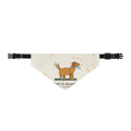 Golden Retriever Dog Bandana - Gift in Mouth, Tail in Overdrive Clip-On Pet Bandana