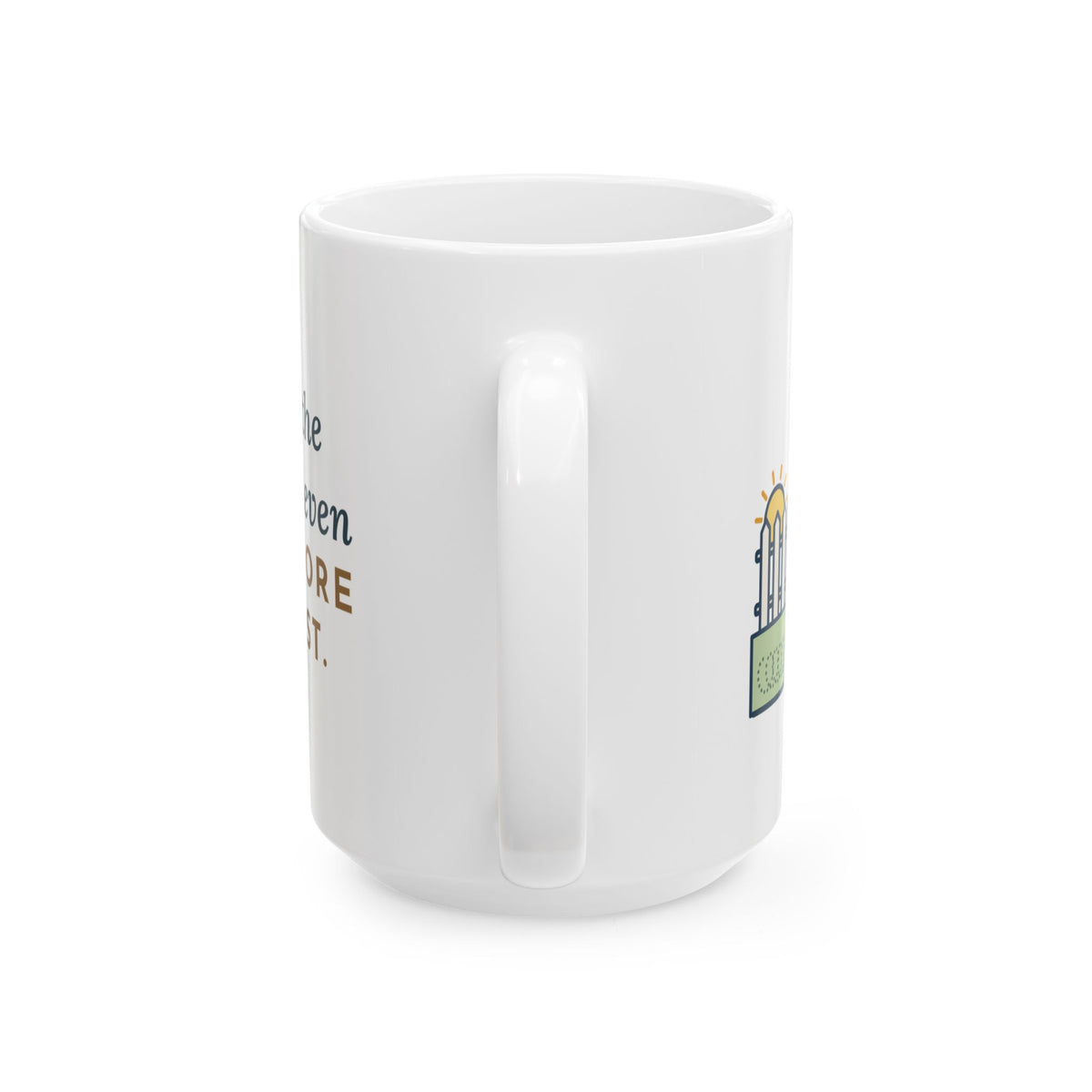 Large Schipperke Mug 15oz - Patrolled the Fence Line Eleven Times Before Breakfast