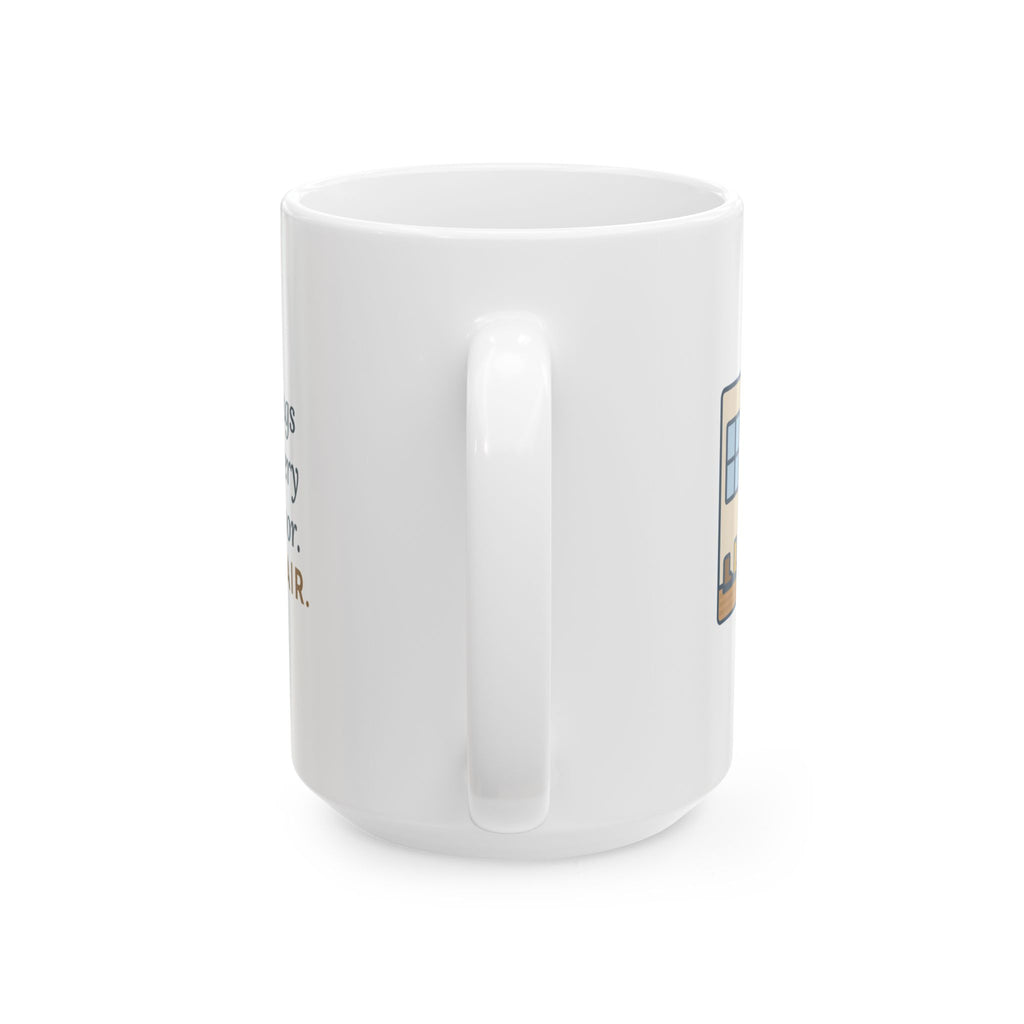 Brings One Shoe to Every Guest at the Door, Never the Pair 15oz Mug, Large Funny Cockapoo Coffee Mug