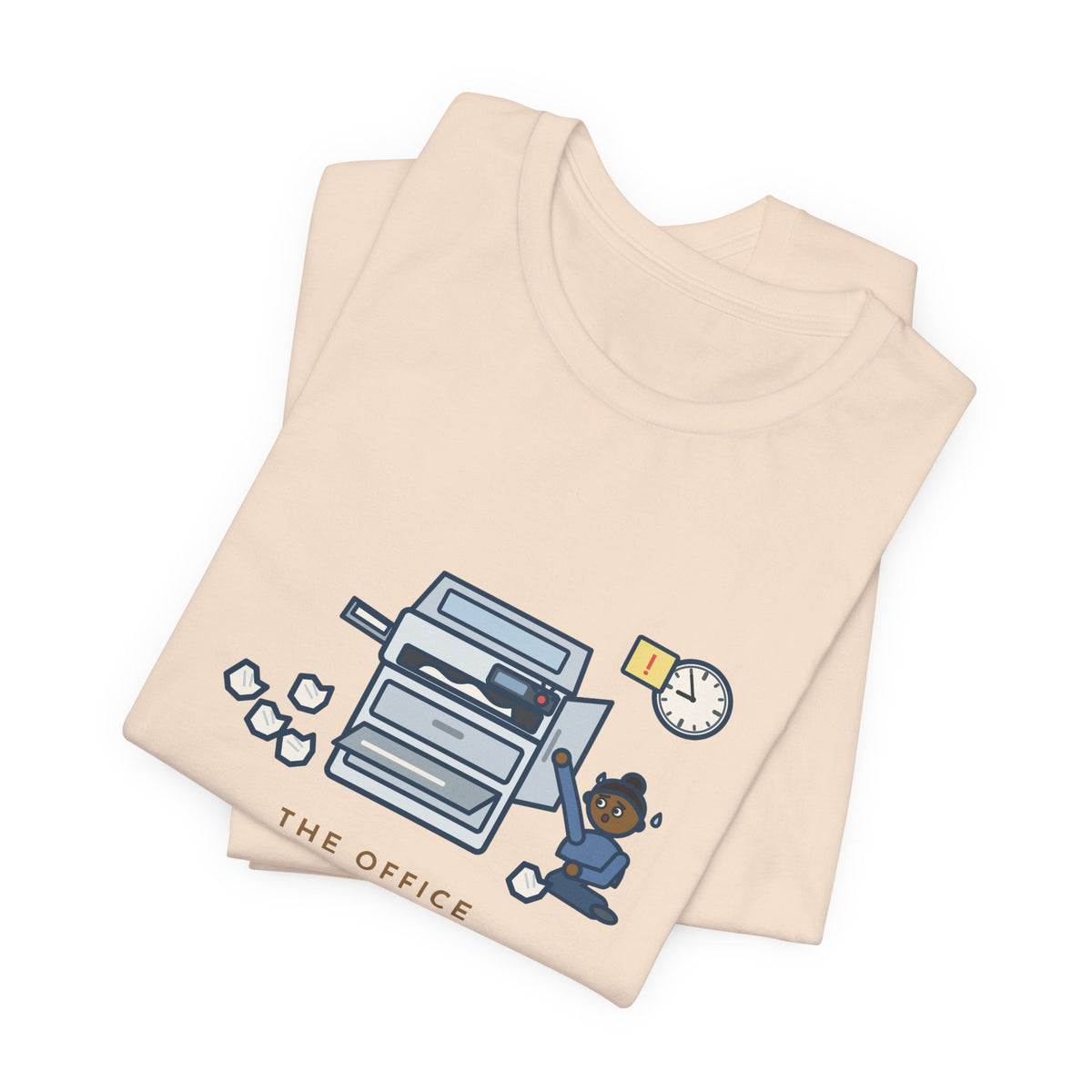 Funny Office T-Shirt, The Copier Worked Fine All Month, Jammed the Morning of the Deadline, Copy Room Tee