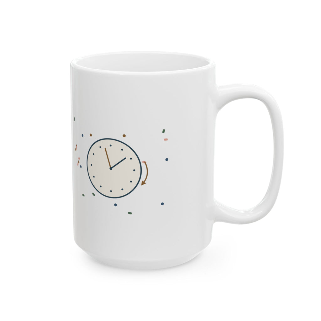 Large 15oz Retired Teacher Mug - Now I Use the Restroom Whenever I Want