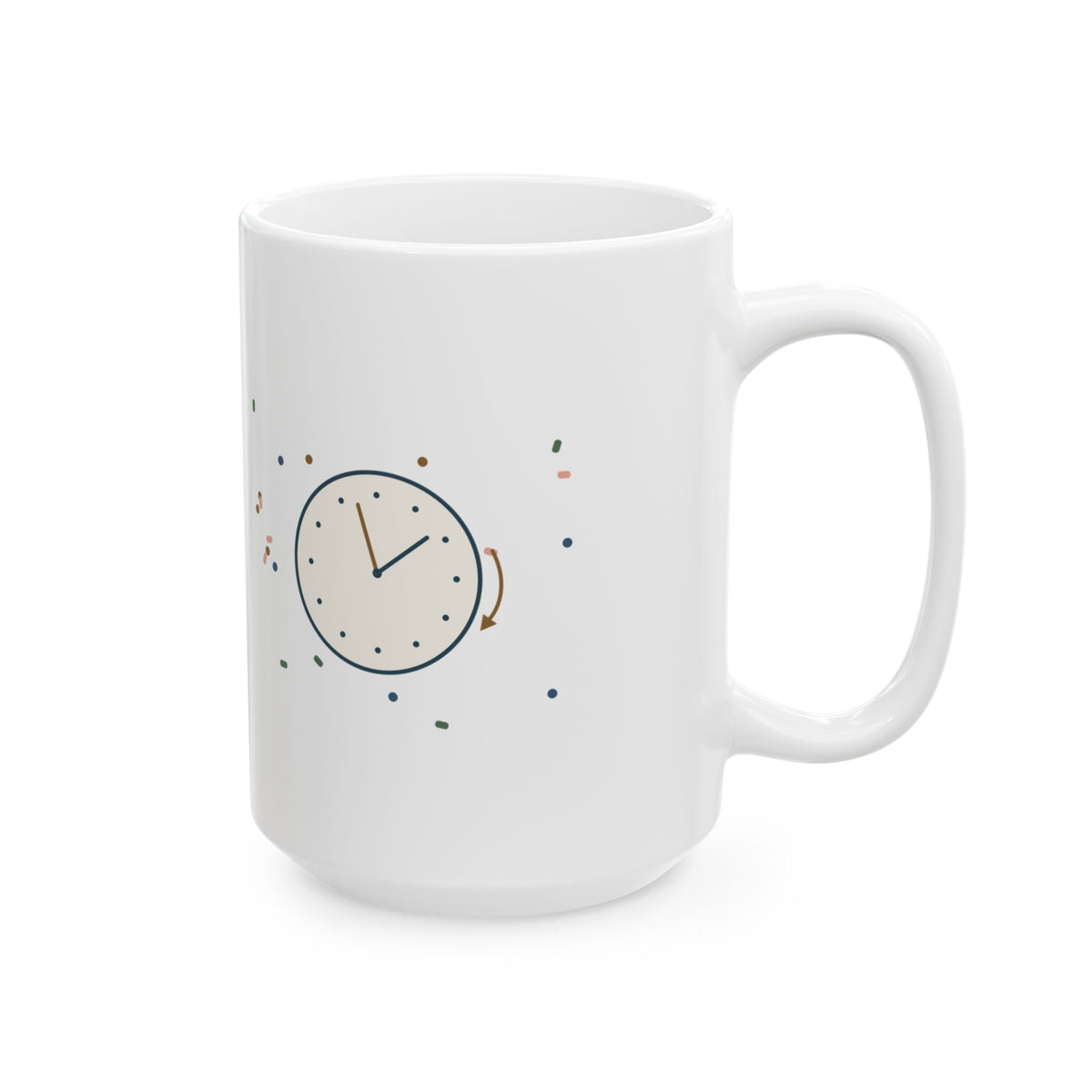 Large 15oz Retired Teacher Mug - Now I Use the Restroom Whenever I Want