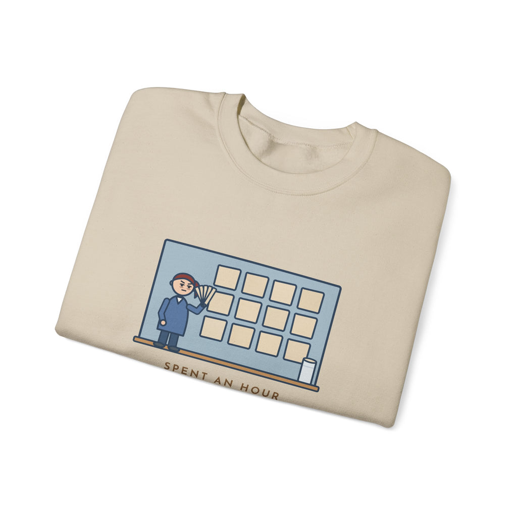 Paint Color Sweatshirt, Spent an Hour Picking One, All Twelve Samples Were Beige, Funny Sample Wall Crewneck