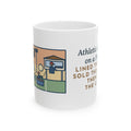 Athletic Director Mug, On a Friday, Lined the Field, Sold the Tickets, Then Ran the Clock, Funny Coffee Mug 11oz