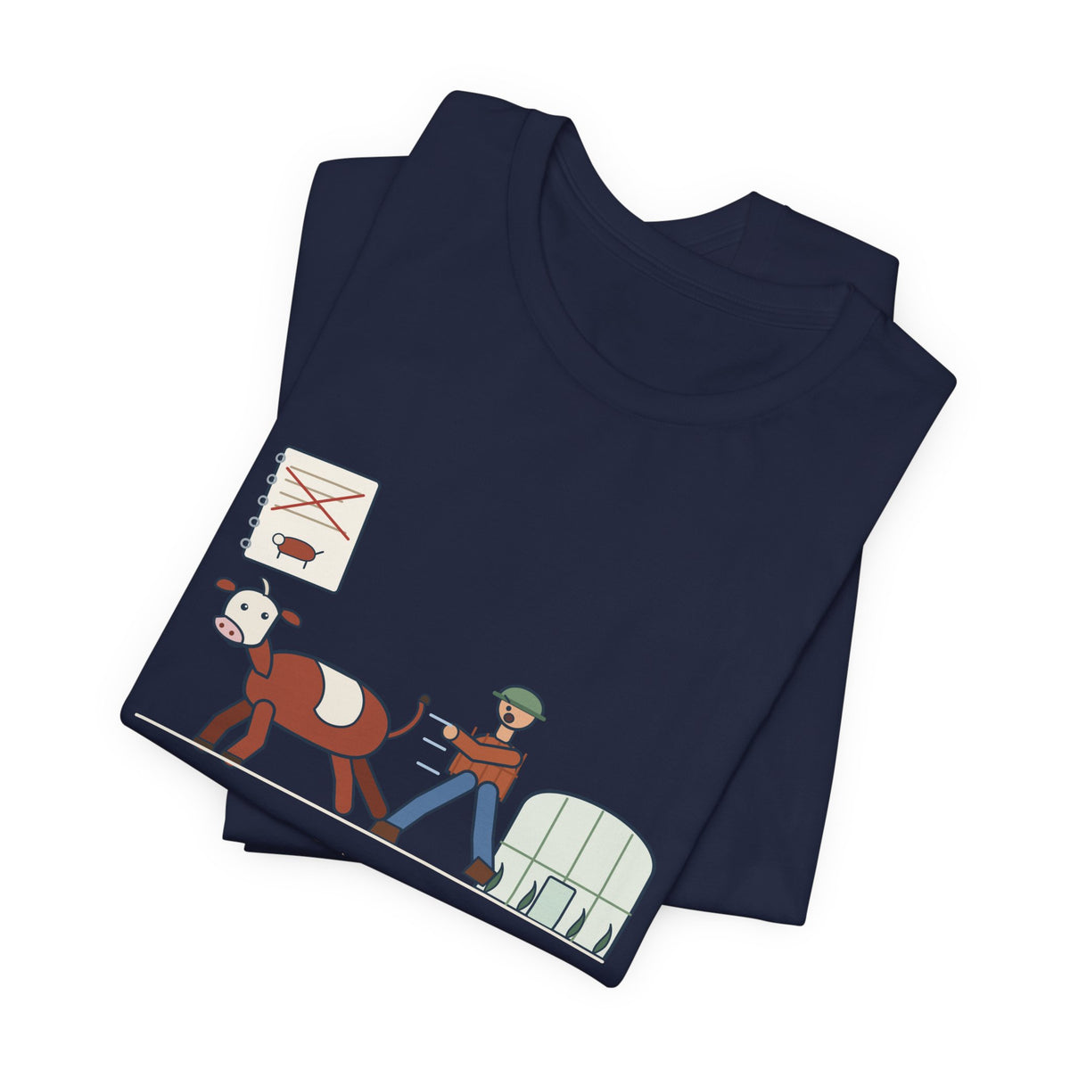 Ag Teacher T-Shirt - Lesson Plan: The Heifer Got Out, Funny Agriculture Teacher Tee