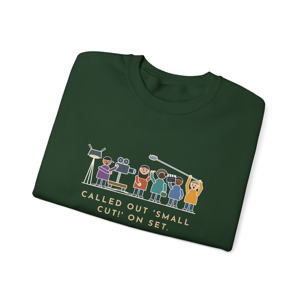 Film Set Nurse Crewneck Sweatshirt - Small Cut, Whole Crew Froze