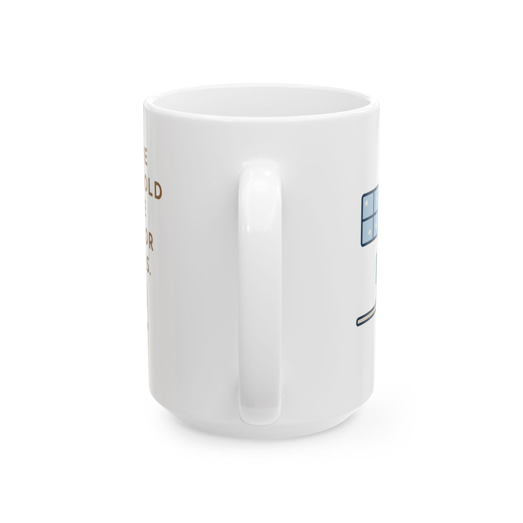 Asked the Four-Year-Old What He Wanted, He Said a Stick 15oz Mug, Large Funny Christmas Wish Coffee Mug