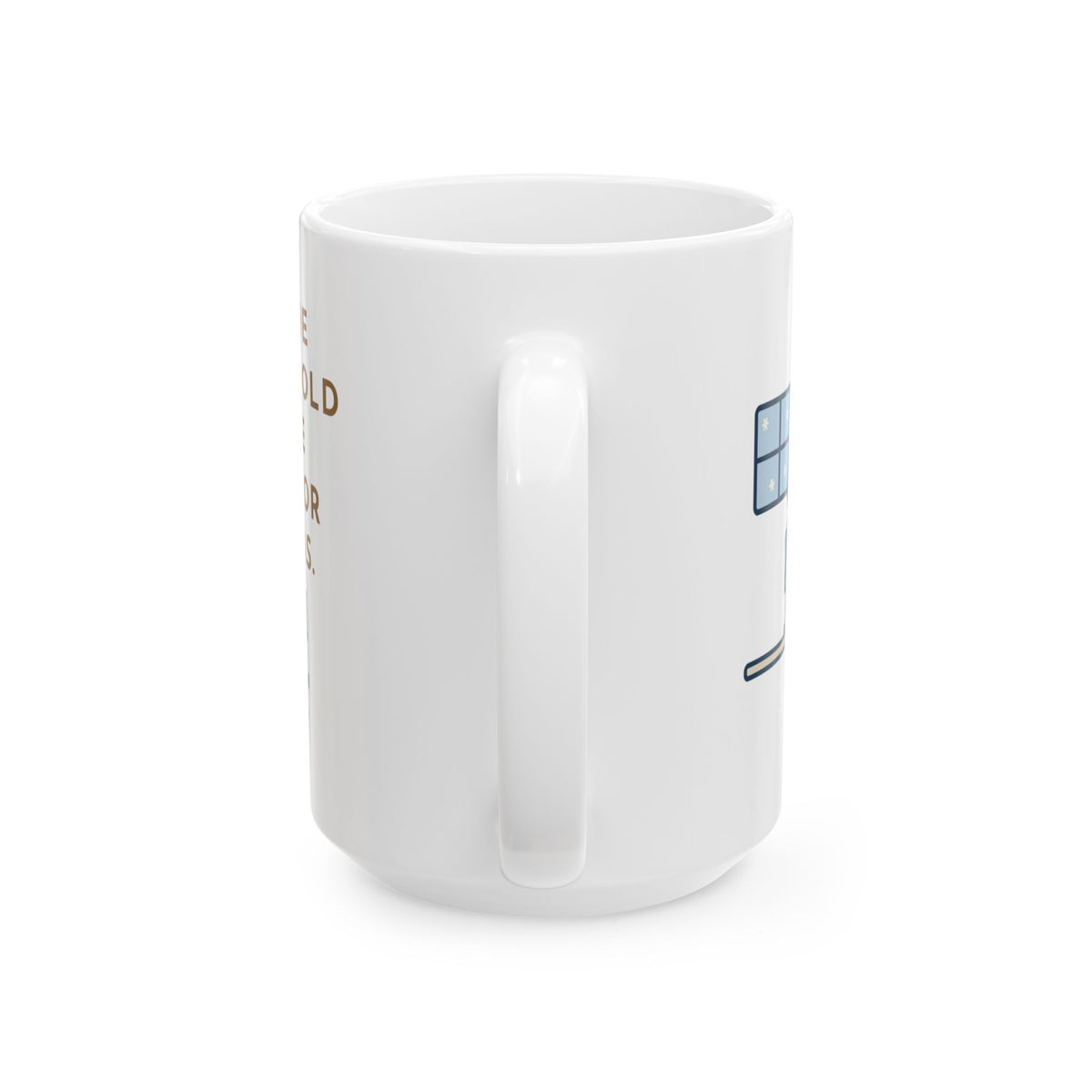 Asked the Four-Year-Old What He Wanted, He Said a Stick 15oz Mug, Large Funny Christmas Wish Coffee Mug